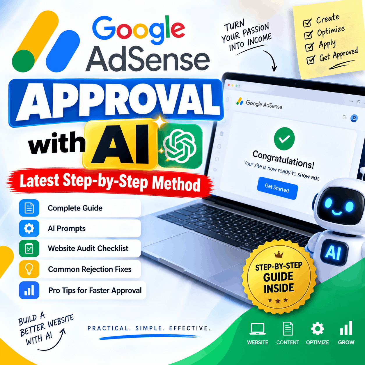 AdSense Approval with AI — Latest Step-by-Step Method